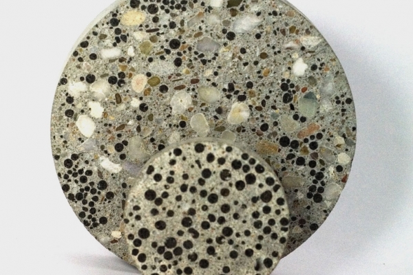 Self healing concrete by using bacteria